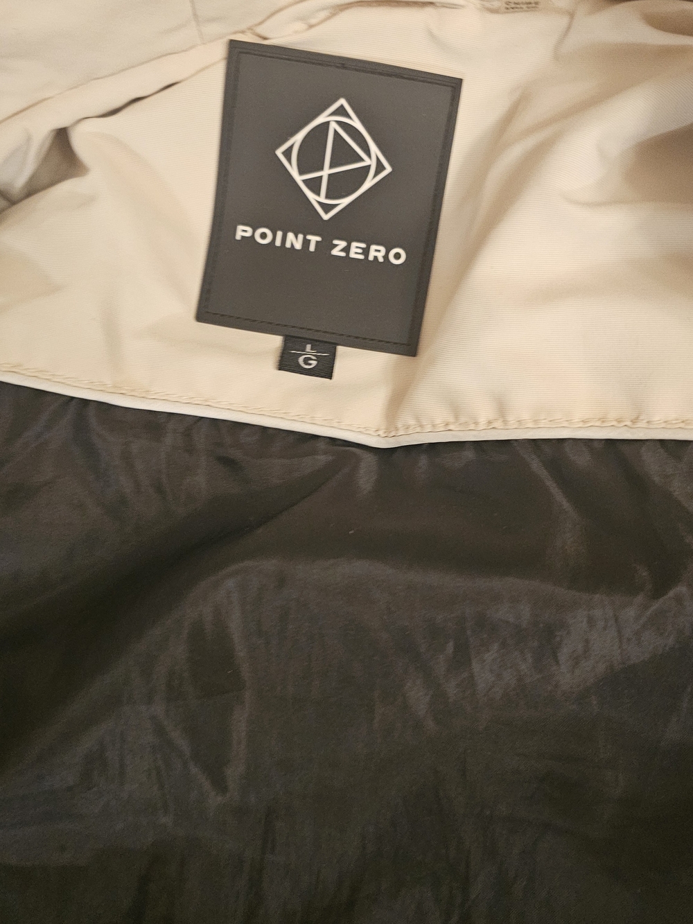 Point Zero Men’s Two-Tone Black and Cream Pants